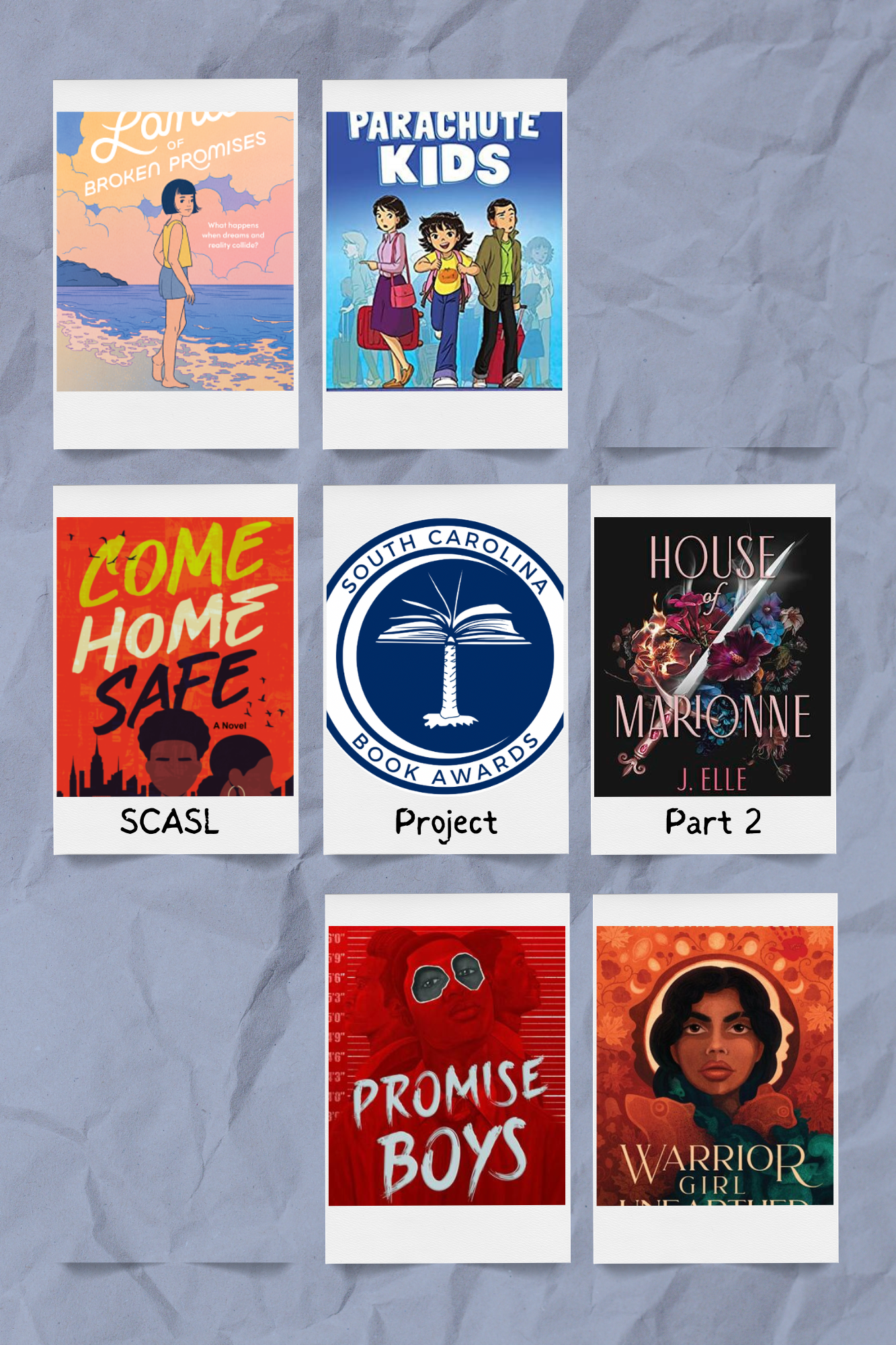 SCASL Project – Previously Read Books