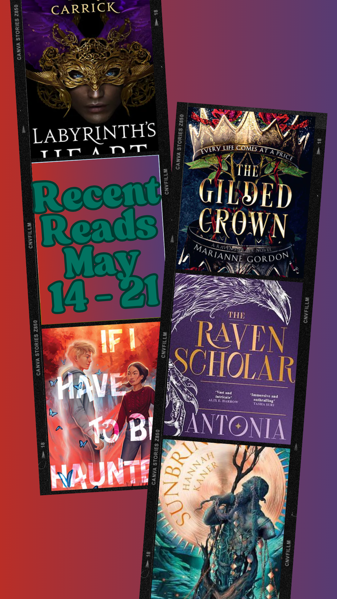 Recent Reads – May 15-21