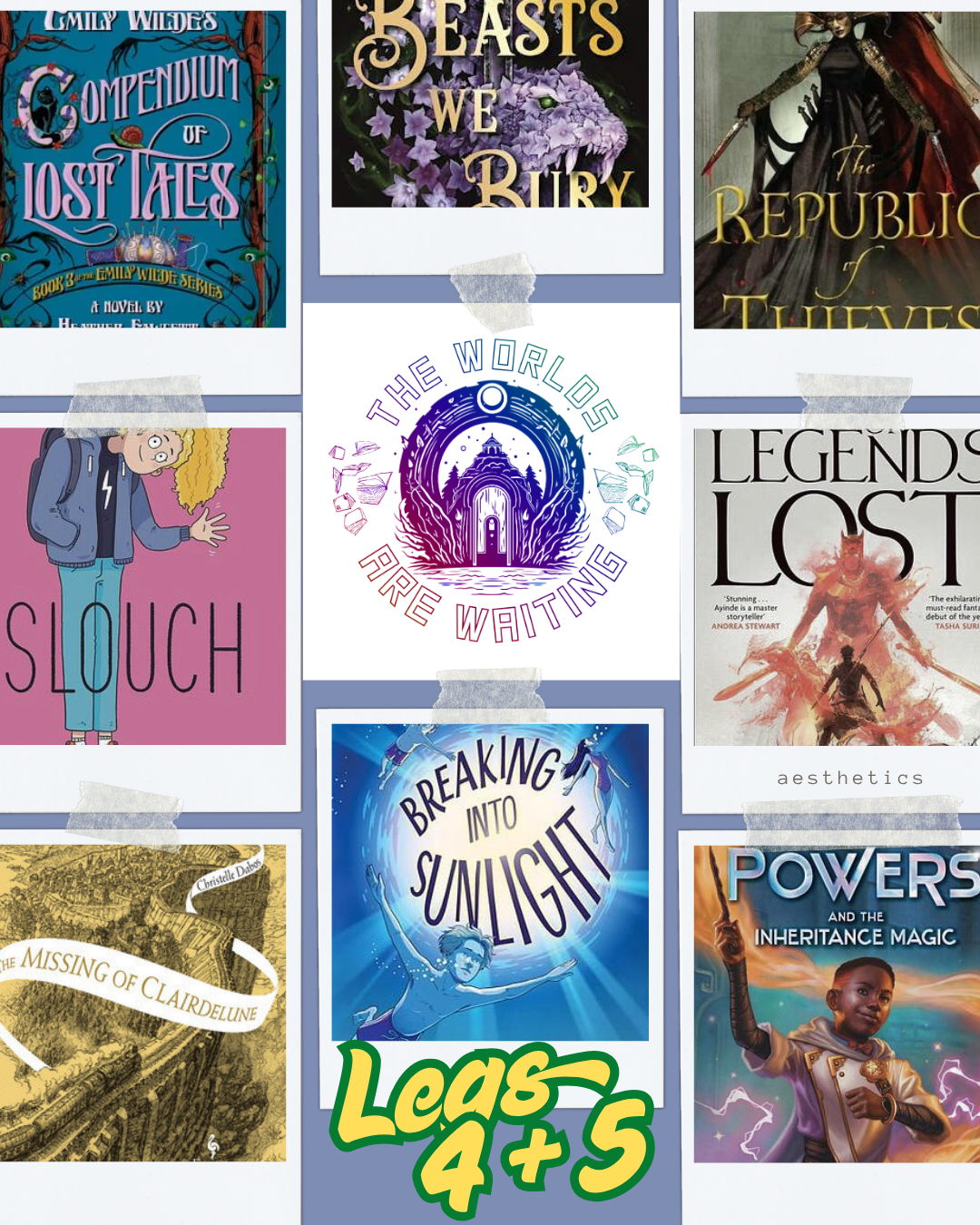 The Amazing Readathon Legs 4 + 5