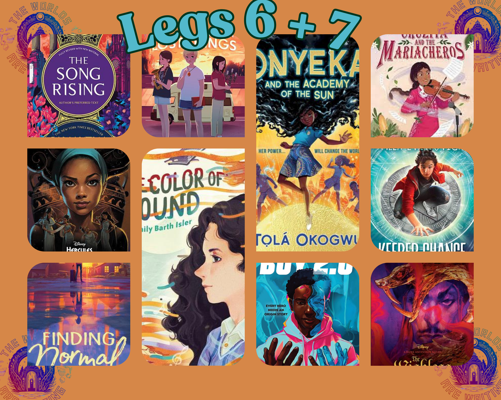 The Amazing Readathon – Legs 6 + 7