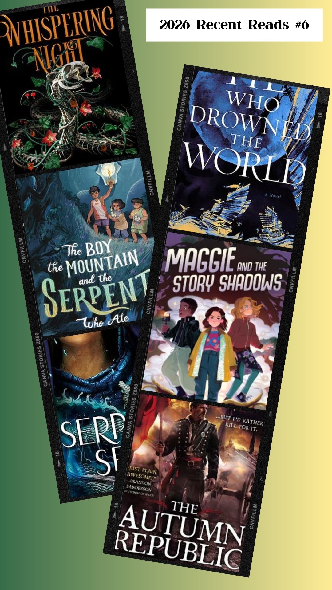 2026 Recent Reads #6